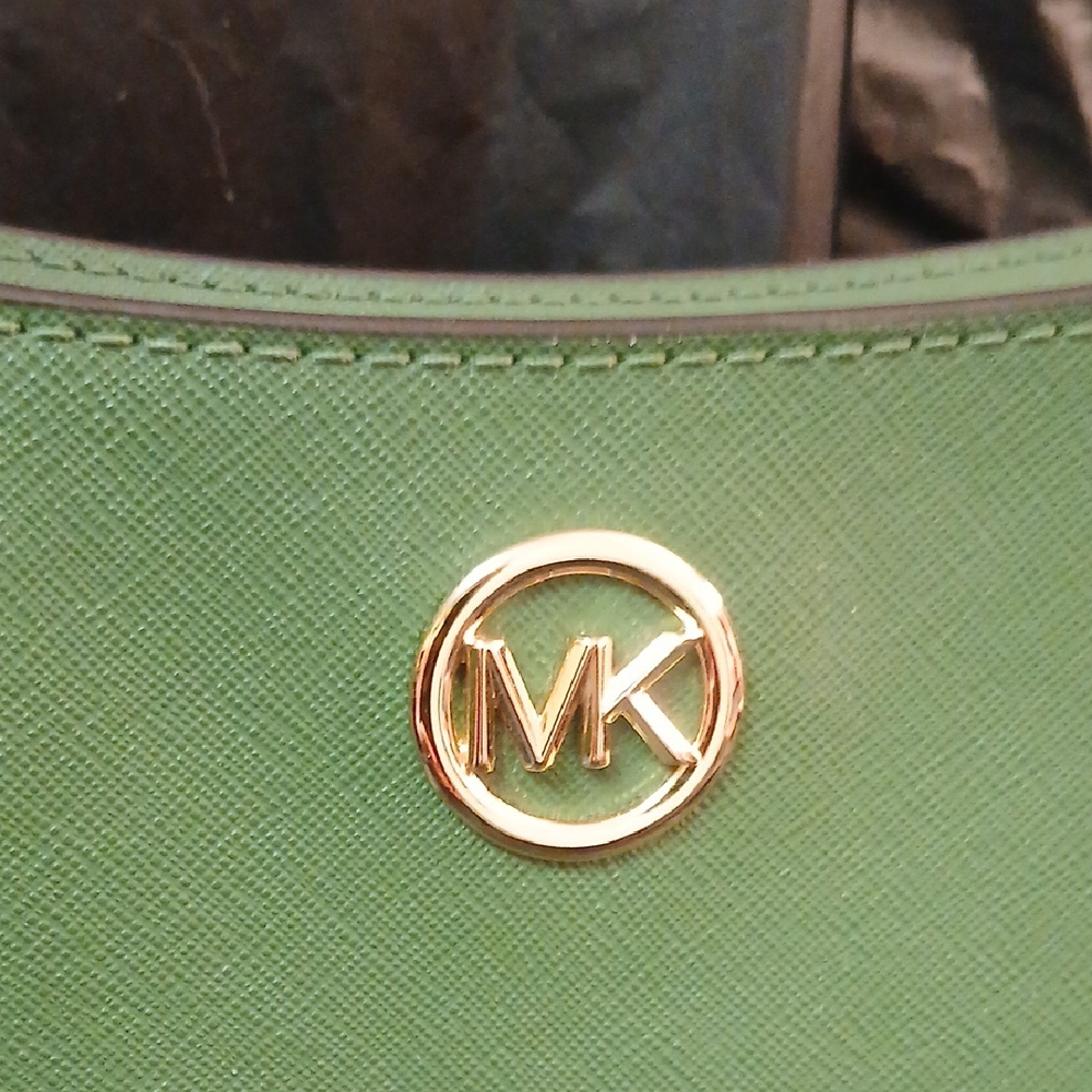 Michael Kors Emerald Green Shoulder Bag